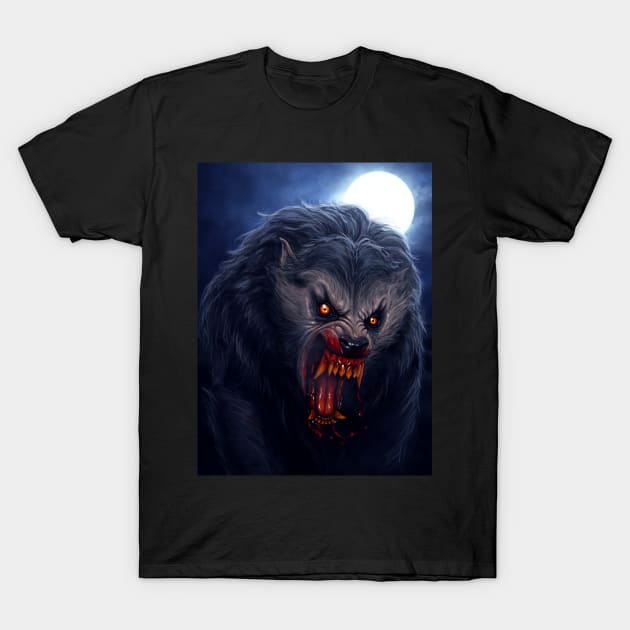 American Werewolf T-Shirt by Samhain1992